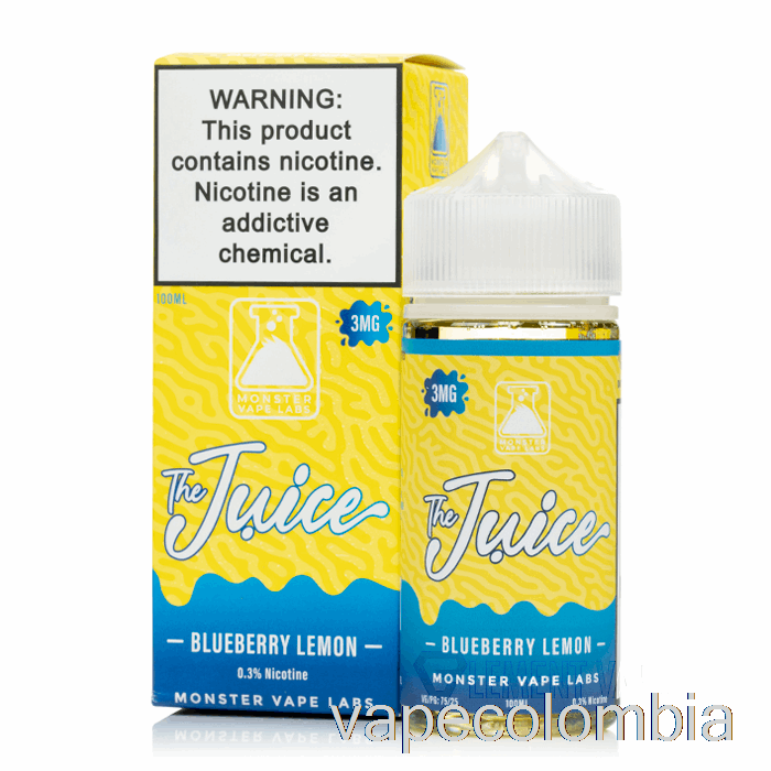 Vape Recargable Arándano Limón - El Jugo - 100ml 6mg